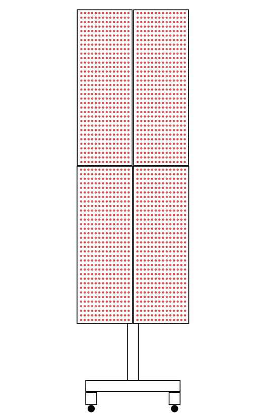 Red light therapy panel